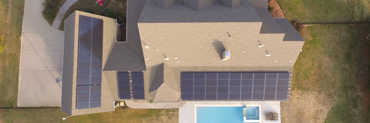 Solar Panels Overhead